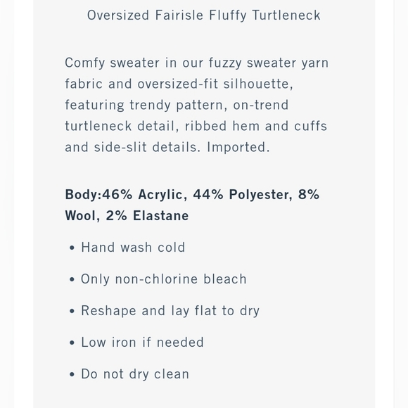 🔥Last 1🔥 A&F Boucle sweater - Picture 3 of 5